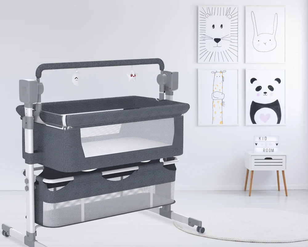 co sleeper rocking bassinet